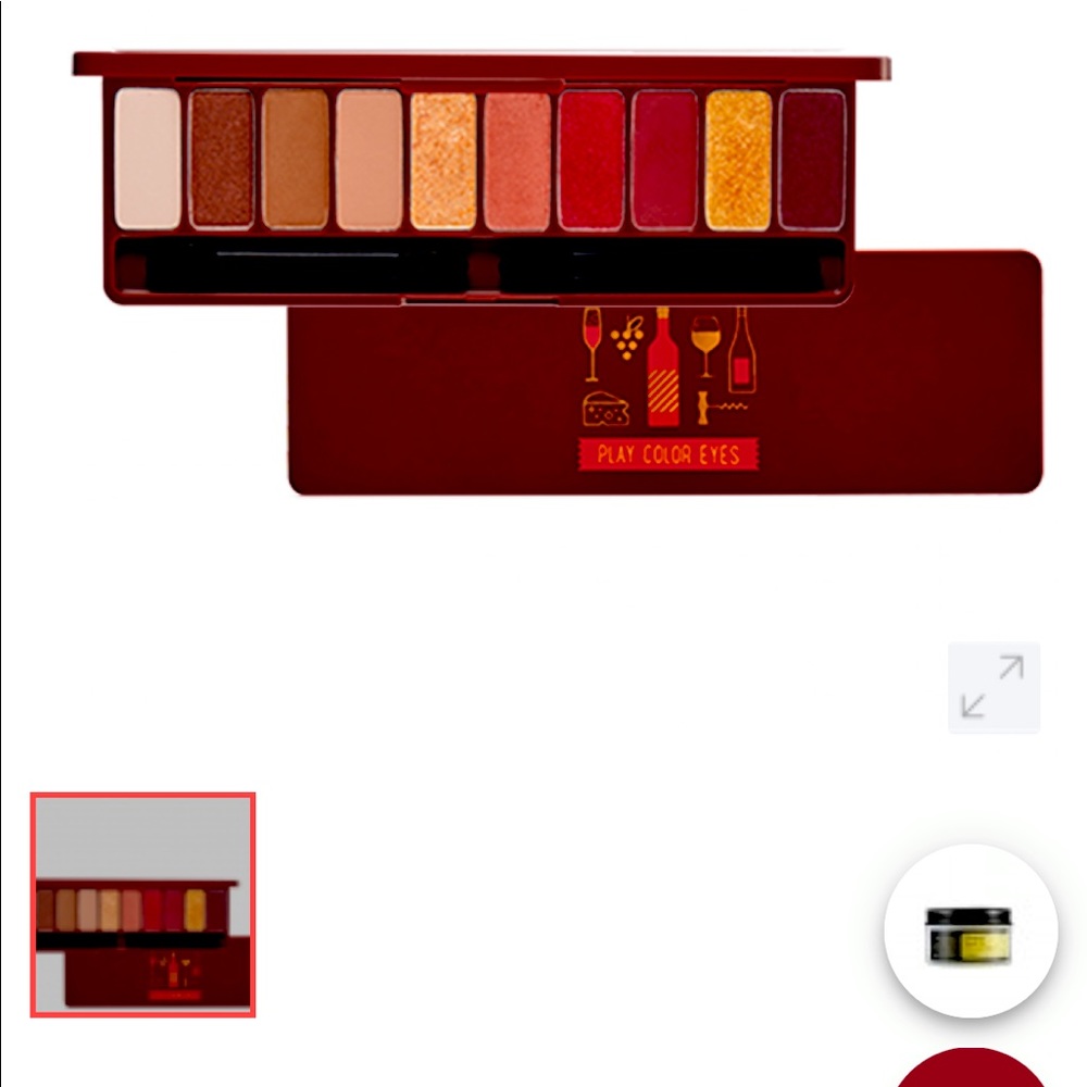 Etude house wine party eye palette